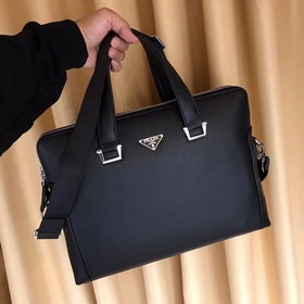 PRADA Мужская сумка-портфель с ремнем через плечо, модель： 701-1