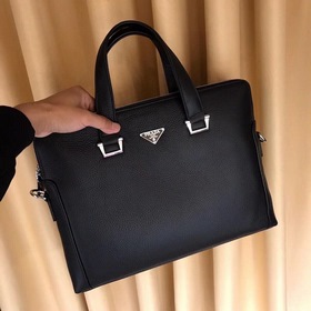 PRADA Мужская сумка-портфель с ремнем через плечо, модель： 701-1
