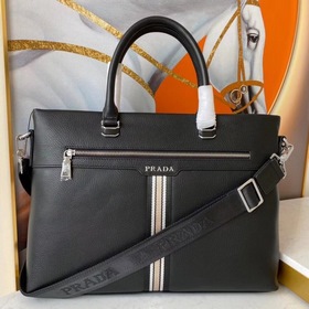 Мужская сумка-портфель PRADA, модель： 7057-1 Высококачественная и