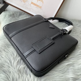 PRADA Мужская деловая сумка из кожи бычка Модель： 8551 Высококаче