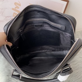 PRADA Мужская деловая сумка из кожи бычка Модель： 8551 Высококаче