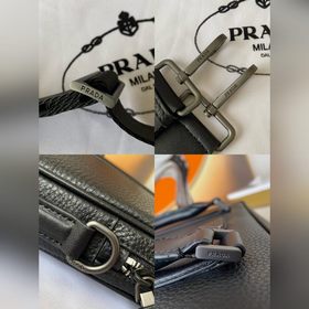Prada Высококачественный мужской портфель для работы Модель： 855