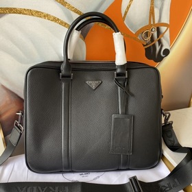 Prada Высококачественный мужской портфель для работы Модель： 855