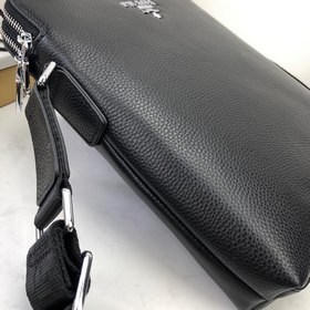 Мужская сумка через плечо PRADA из импортной кожи, модель： 9007-2