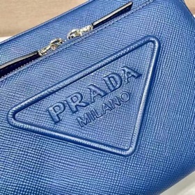 Мужская сумка через плечо PRADA с вышитым ремешком, модель 2VH152