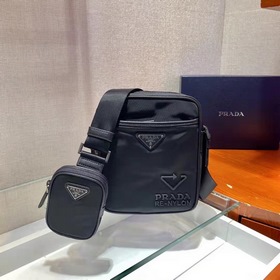 PRADA Экологичная серия Сумка через плечо Модель 2VH112A Эта ори