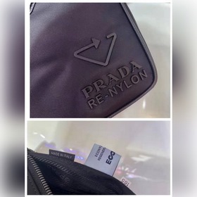 PRADA Экологичная серия Сумка через плечо Модель 2VH112A Эта ори