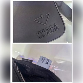 PRADA Экологичная серия  Сумка через плечо Модель 2VH113 Эта сум