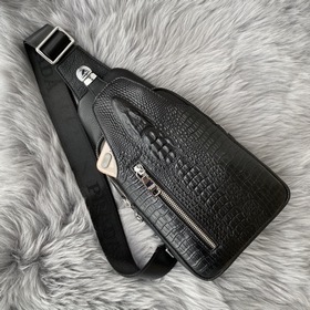 Мужская сумка PRADA из телячьей кожи, модель 6075 Итальянские мат