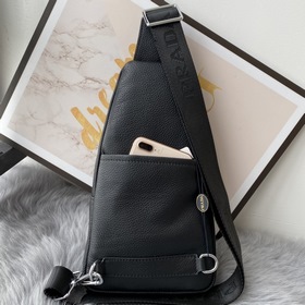 Мужская сумка PRADA из телячьей кожи, модель 6076 Итальянские мат