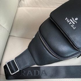 Мужская сумка PRADA из кожи, модель 6041 Предназначена исключител