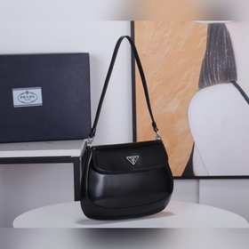 PRADA Новая подержанная сумка под мышку/большая сумка с клапаном