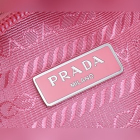PRADA сумка Hobo с ручкой из кожи с крокодиловым узором, модель 1