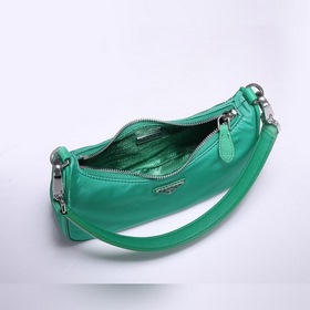 PRADA сумка Hobo с ручкой из кожи с крокодиловым узором, модель 1