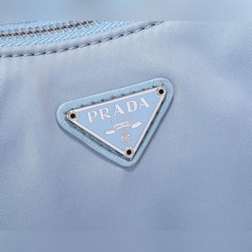 PRADA сумка Hobo с ручкой из кожи под крокодил, модель 1BC204 Из