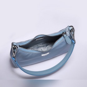 PRADA сумка Hobo с ручкой из кожи под крокодил, модель 1BC204 Из