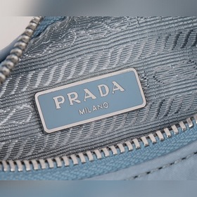 PRADA Hobo сумка в форме полумесяца, модель 1NE204 Изготовлена из