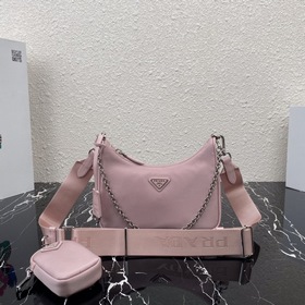 Нейлоновая сумка Prada Hobo, модель： 1BH204 Сеть сестричек-блогер