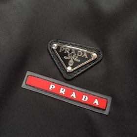 Prada Рубашка с коротким рукавом и принтом по всему изделию Нова