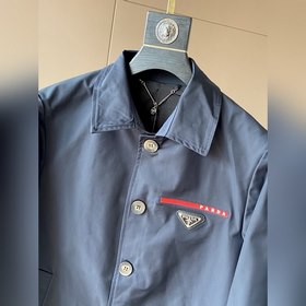 PRADA  Повседневная куртка-плащ  Новая куртка-толстовка из импо