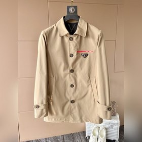 PRADA  Повседневная куртка-плащ  Новая куртка-толстовка из имп