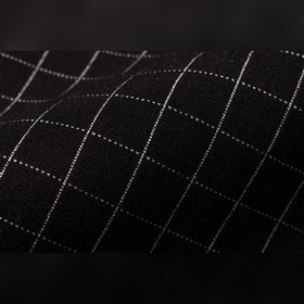 PRADA Весенние брюки Новая модель Ткань с черно-белым клетчатым у