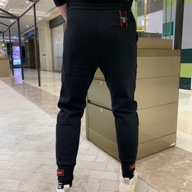 Классические брюки с логотипом бренда Prada Ткань изготовлена зак