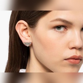 Prada Треугольные серьги Импортная фурнитура, высокотемпературна
