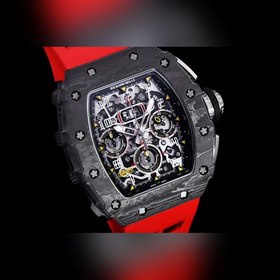 Серия Richard Mille RM11-FM Углеродное волокно воспроизводит ори