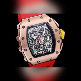 Серия Richard Mille RM11-FM Углеродное волокно воспроизводит ори