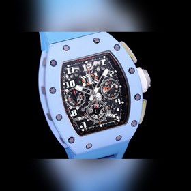 Серия Richard Mille RM11-FM , углеродное волокно воспроизводит ор