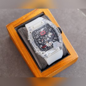 Richard Mille RM56-01 с корпусом из хрусталя Прозрачный, прохладн