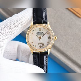 Новая модель ROLEX &nbsp;Модные женские часы с тремя стрелкам