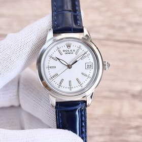 Rolex ROLEX Модные женские часы с тремя стрелками Простые три ст