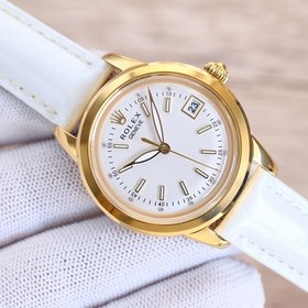 Rolex ROLEX Модные женские часы с тремя стрелками Простые три ст