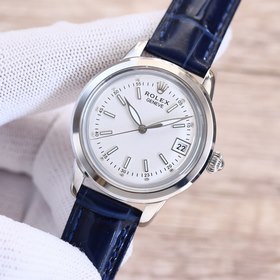 Rolex ROLEX Модные женские часы с тремя стрелками Простые три ст