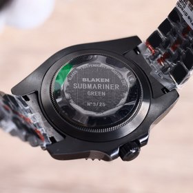 Совместная коллекция BLAKEN и Rolex： зеленый и черный «водолаз» в