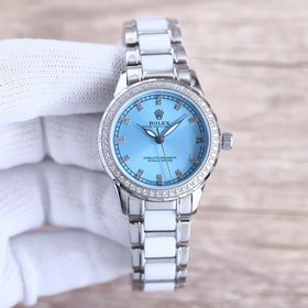 Ролькс ROLEX &nbsp;Модные женские часы Простой трехстрелочный