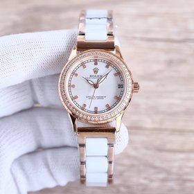 Ролькс ROLEX &nbsp;Модные женские часы Простой трехстрелочный