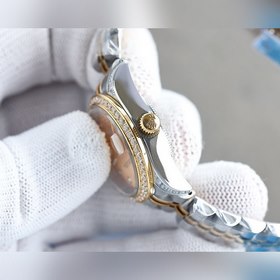 Женские часы Rolex ①Корпус размером 28 мм, изготовленный из нержа