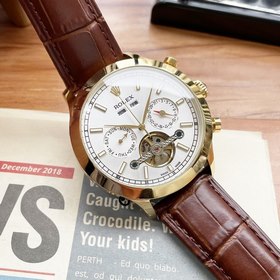 Роскошные мужские часы Rolex 42*13 мм Многофункциональный дизайн,