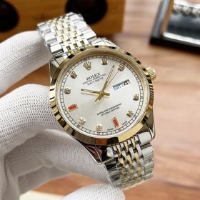 Роскошные мужские часы Rolex 42*13 мм Классический дизайн с тремя