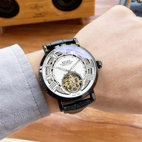 Роскошные мужские часы Rolex 42*13 мм Классические три стрелки с 
