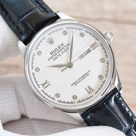 Роскошные мужские часы Rolex Классический дизайн с тремя стрелкам