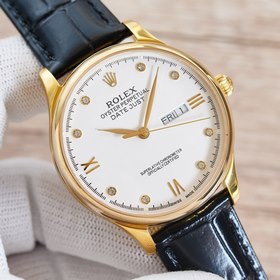 Роскошные мужские часы Rolex Классический дизайн с тремя стрелкам