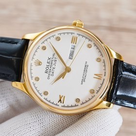 Роскошные мужские часы Rolex Классический дизайн с тремя стрелкам