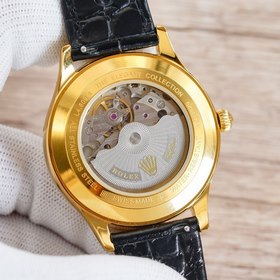 Роскошные мужские часы Rolex Классический дизайн с тремя стрелкам