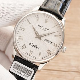 Роскошные мужские часы Rolex Классический дизайн с тремя стрелкам