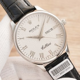 Роскошные мужские часы Rolex Классический дизайн с тремя стрелкам