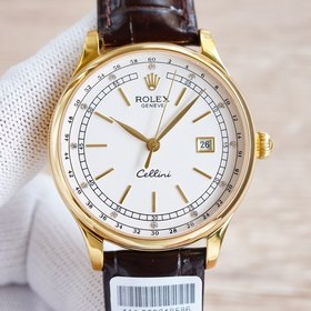 Роскошные мужские часы Rolex Классический дизайн с тремя стрелкам